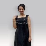 Black Sequins Long Dress