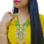 Exquisite Necklace A line Dress