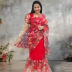 Tulips 2 in 1 Saree Gown