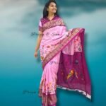 Parrot Fantasy Pre-Draped Saree Gown