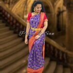 Pea Chick Pre-Draped Saree Gown