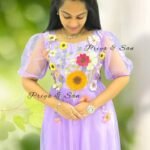 3D Blossom Aura Frock