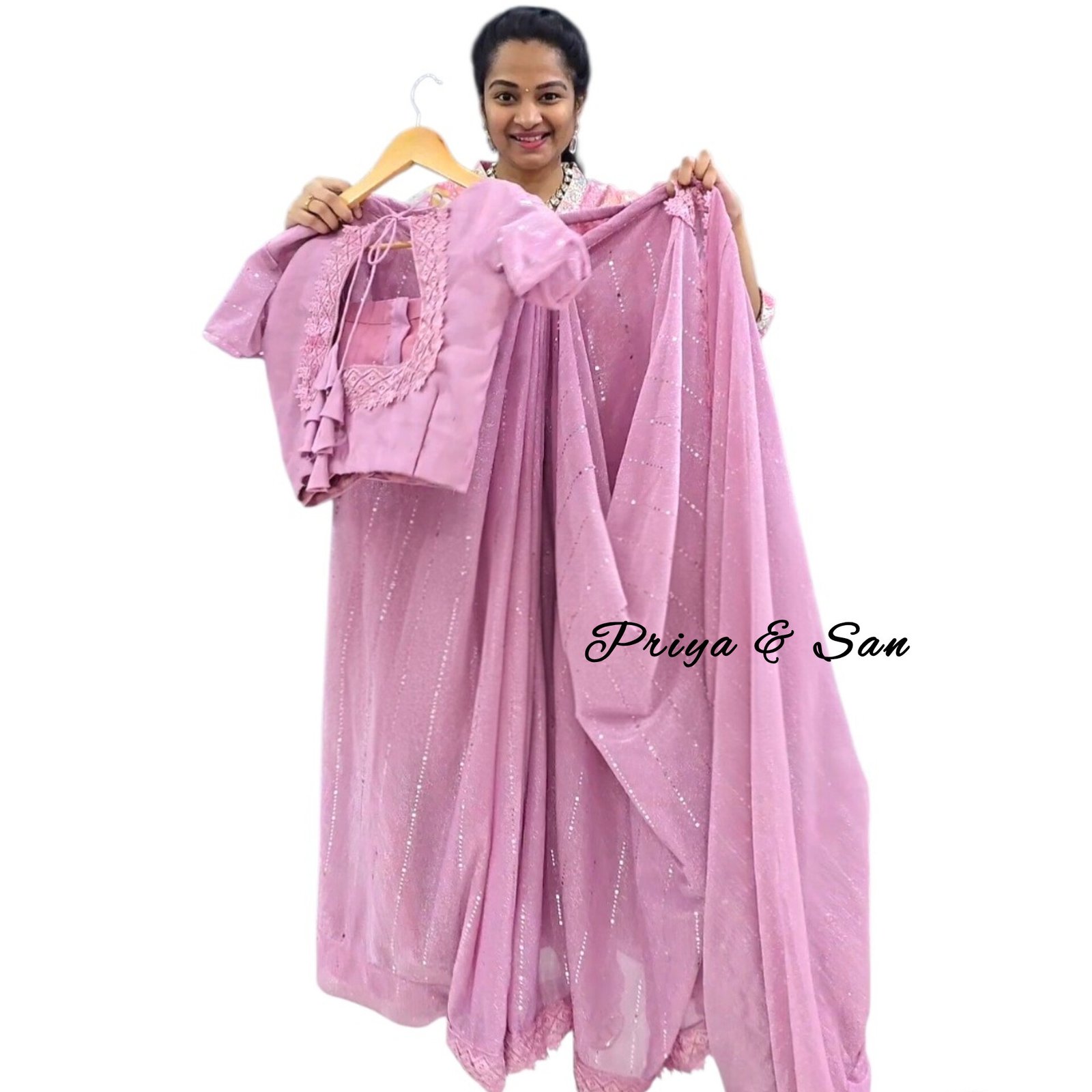 Blush Glow Ready To Wear Skirt Style