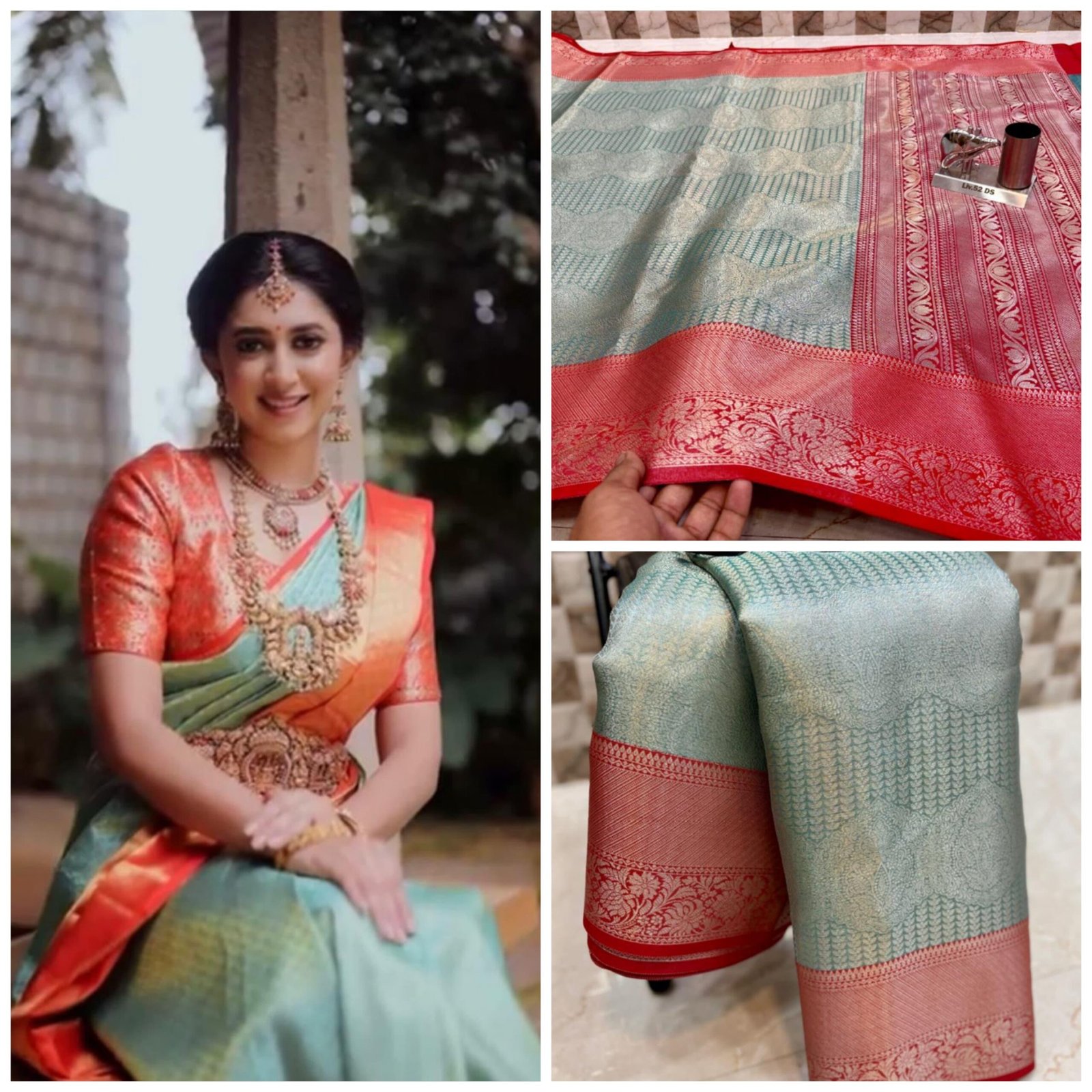 Nayika Shine Tissue Silk Saree
