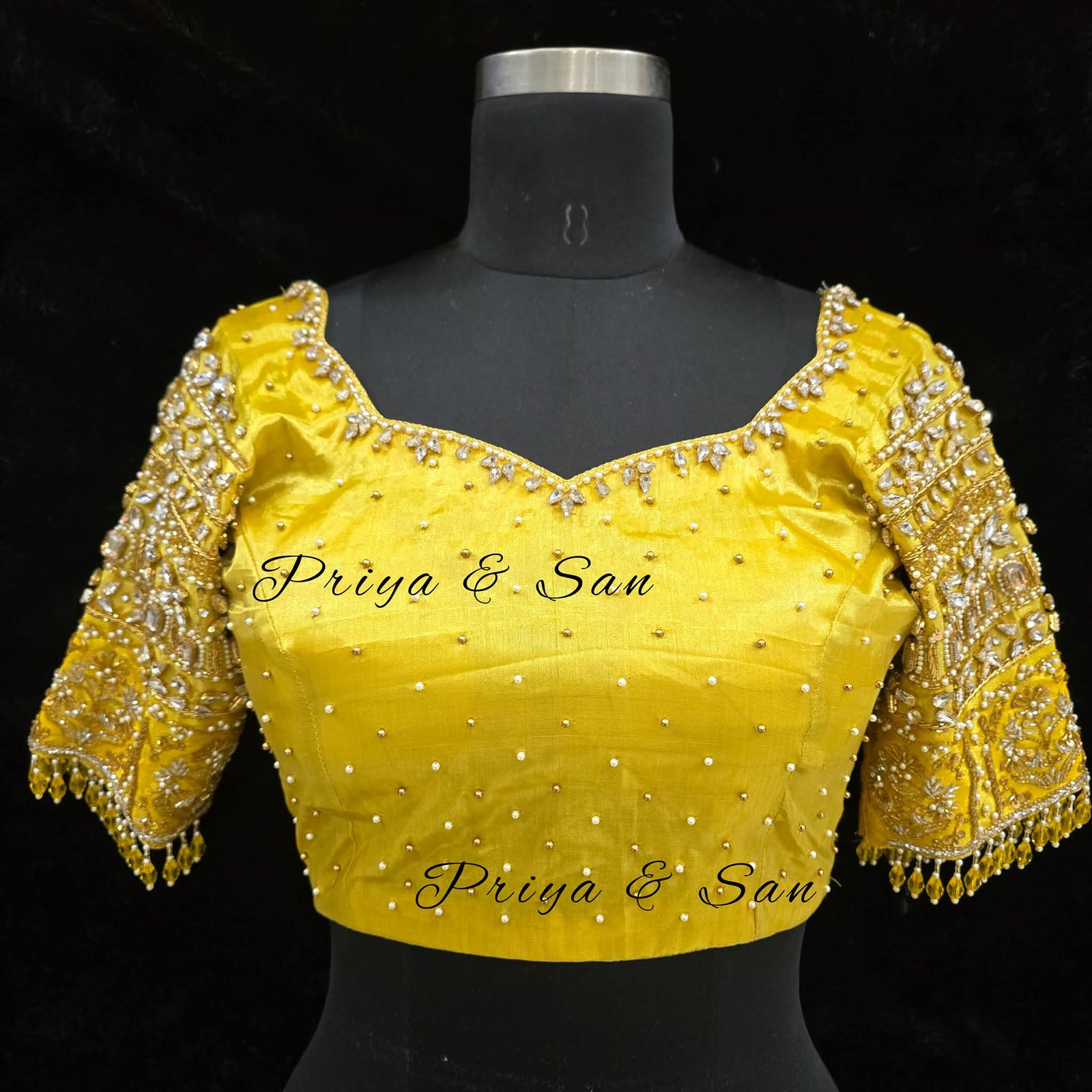 Crystal Elegance Bridal Blouse