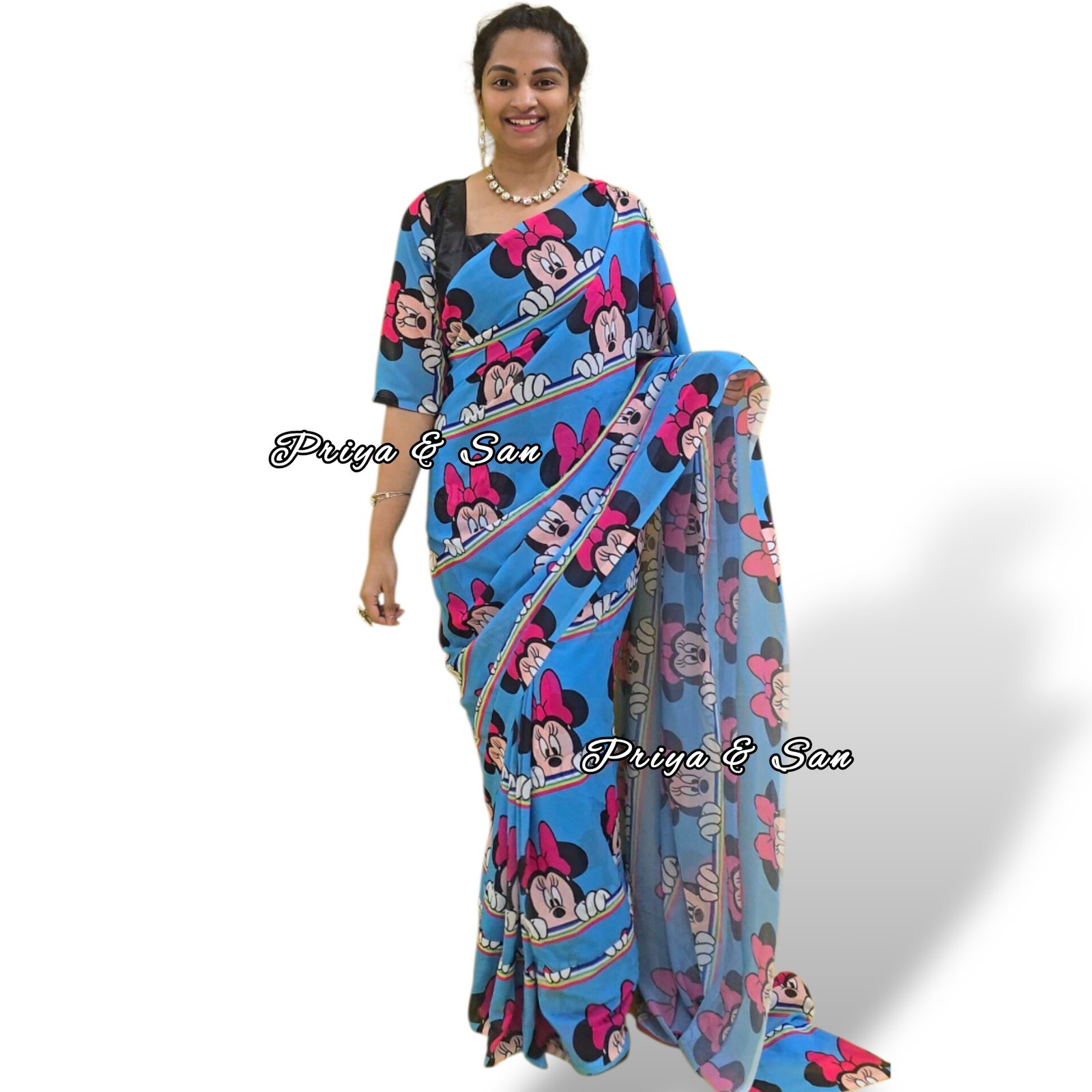 Minnie Magic Pre-Draped Saree Gown