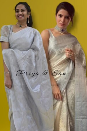 Samantha Inspired Pre-Draped Saree gown