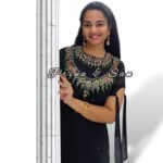 Royal Antique Necklace Hand Embroidery Kurti