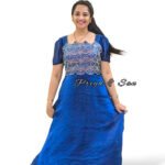 Crystal Blue Charm Gown
