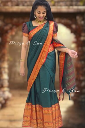 Narayanpet 2 in 1 Saree Gown