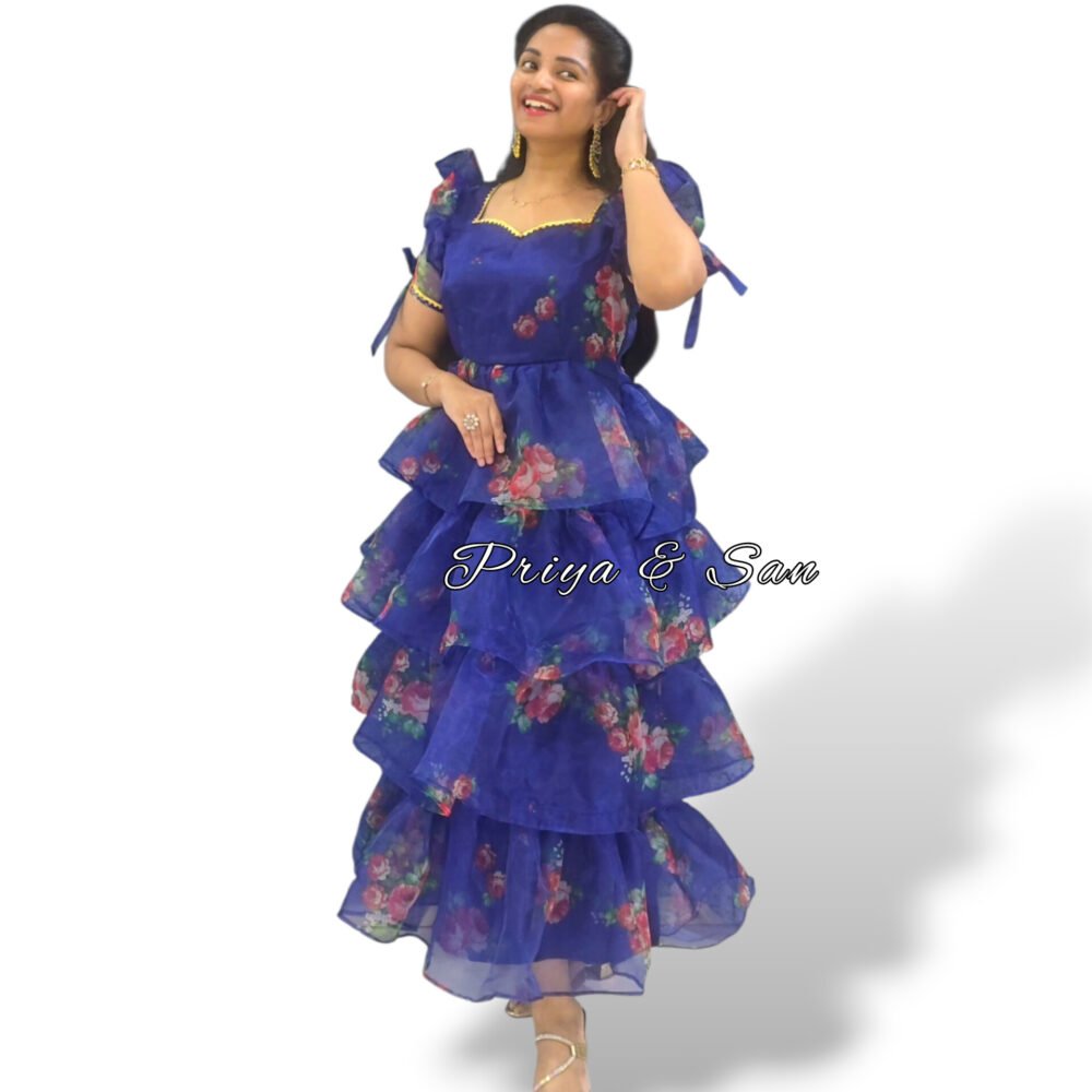 Princess Twirl Ruffle Gown - Image 4