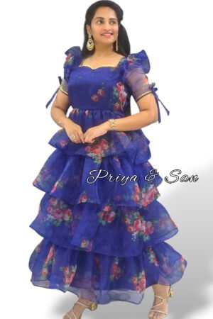 Princess Twirl Ruffle Gown