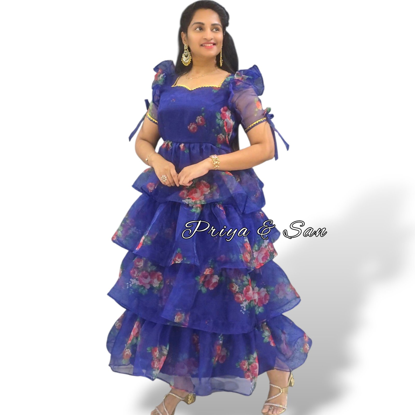 Princess Twirl Ruffle Gown