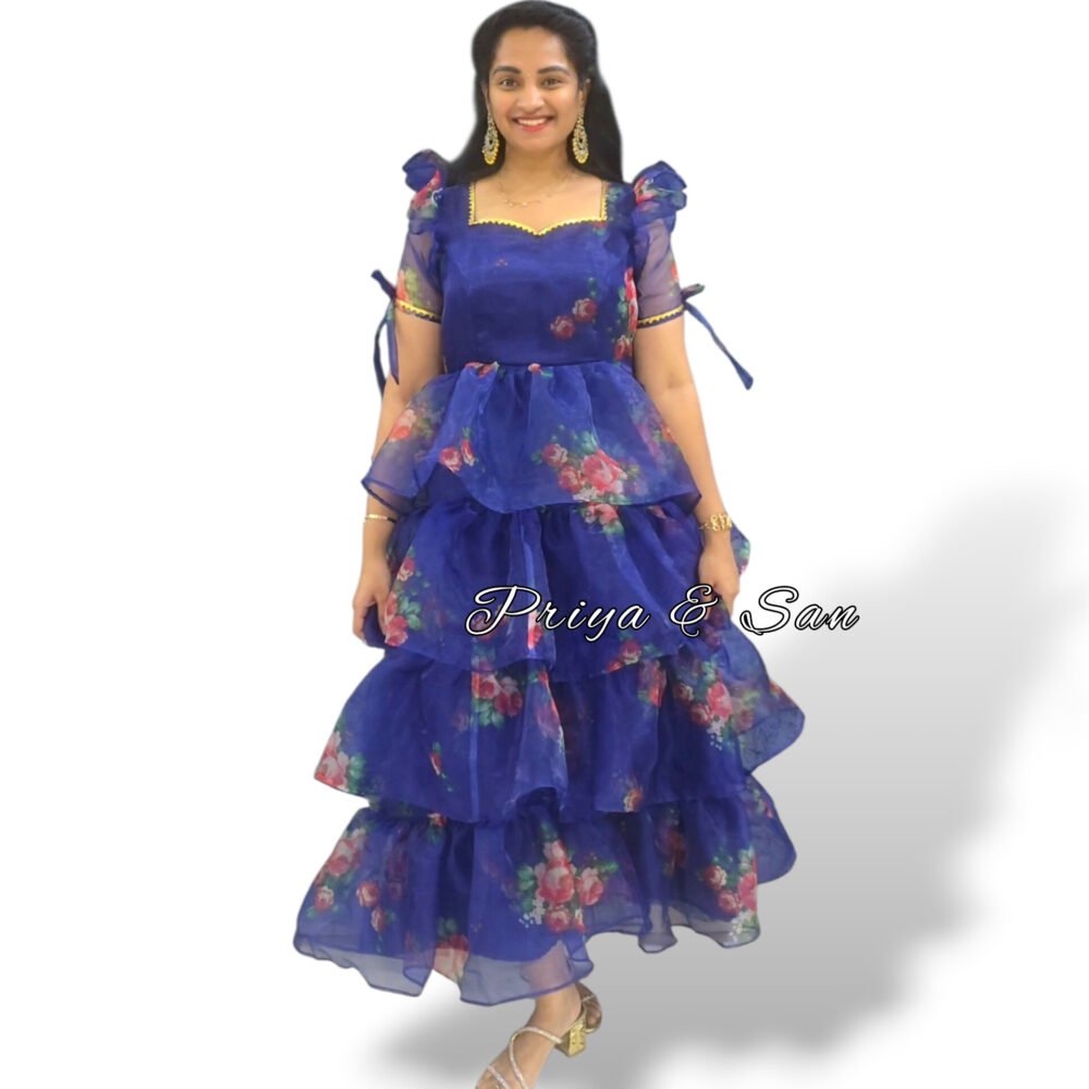 Princess Twirl Ruffle Gown - Image 3