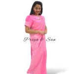 Neon Glam Glow Pre Draped Saree Gown Sale