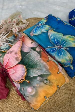 Butterfly Magic Party Wear Saree
