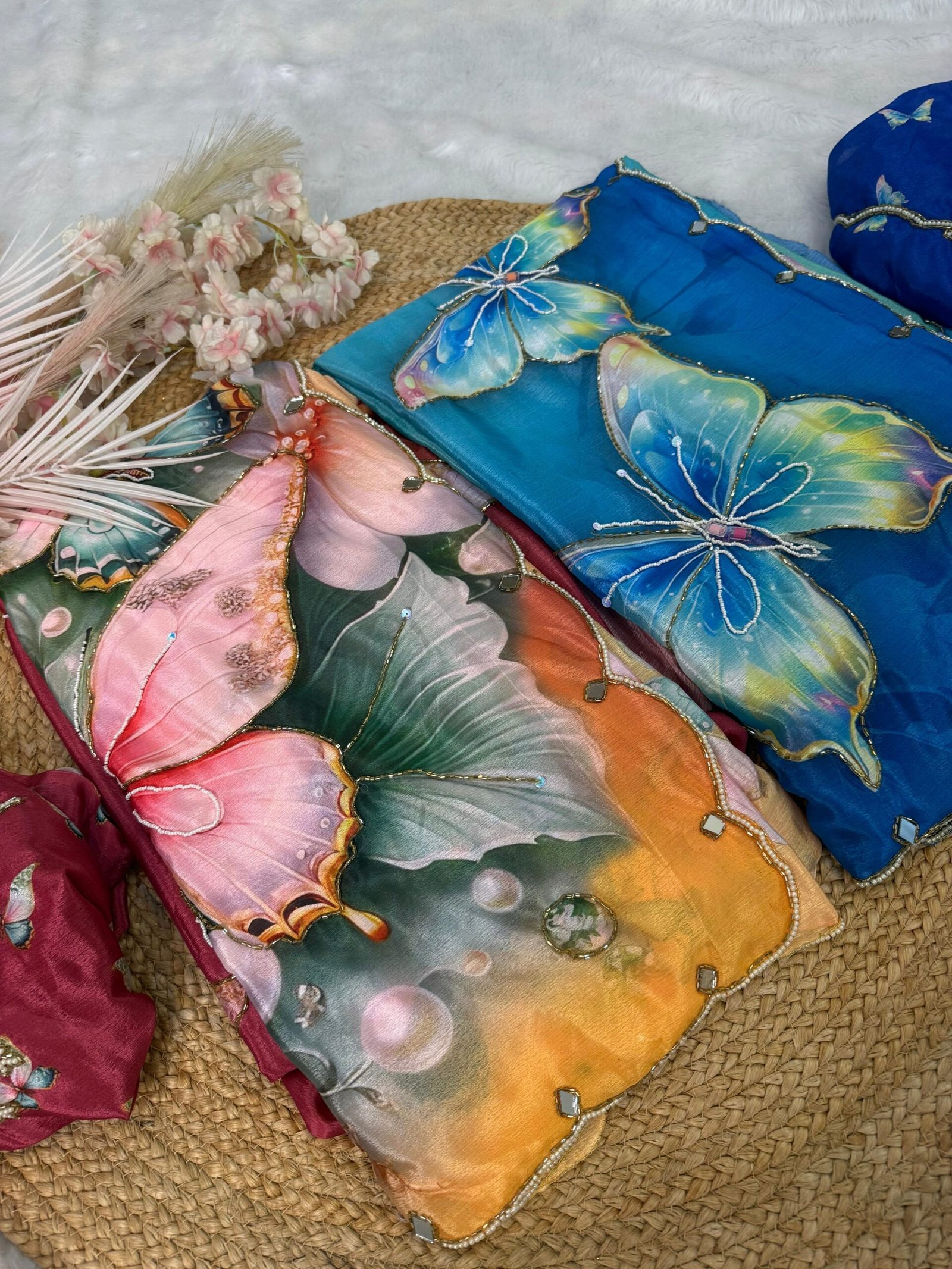 Butterfly Magic Party Wear Saree