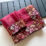 Alexa Petal Weave Silk Saree