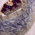 Starlit Glam Saree With Stitched Blouse