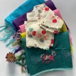 Hearts of Chanderi Classic Saree (Stitched Blouse)
