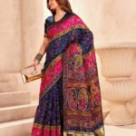 Rajwadi Pashmina Elegance Saree