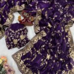 Aarvi Shimmer Space Silk Saree