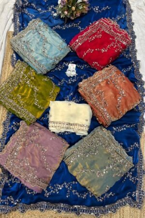 Roselle Glow Space Silk Saree