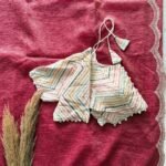 Threadscape Crunchy Silk Saree (Stitched Blouse)