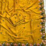 Nayika Rangoli Embroidery Saree