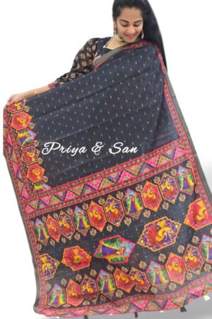 Twirl of Grace 2 in 1 Saree Gown