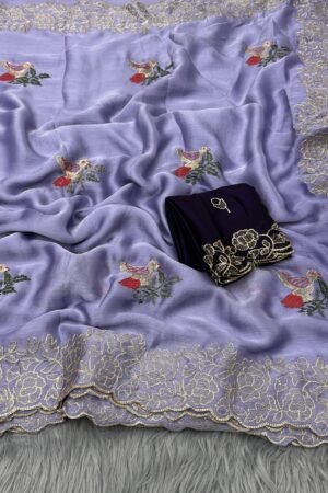 Sinehri Chiffon Elegance Saree