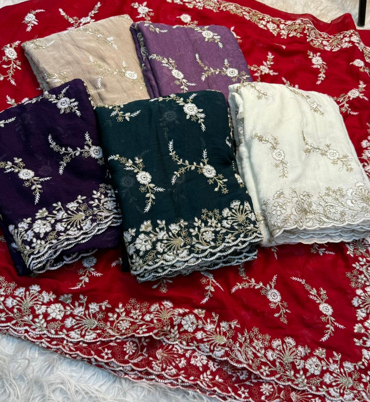 Twillight Flora Crush Saree