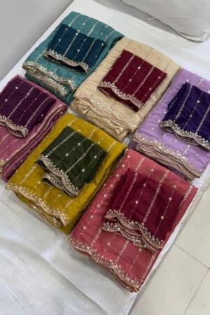 Starlume Georgette Saree