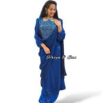 Astra Luxe – Space Silk 2-in-1 Saree Gown