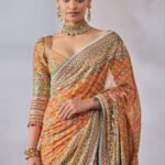 Mirror Royale Saree ~ Unstitched Blouse