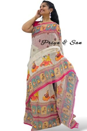 Rang Nritya 2 in 1 Saree Gown