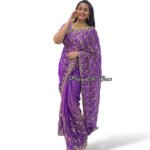 Sangria 1 Min Saree (Stitched Blouse)