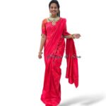 Miraya Waist Open Saree Gown