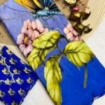 Flutter Grace Chinon Saree