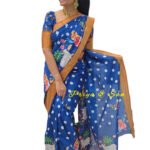 Royal Pichwai Waist Open Saree Gown