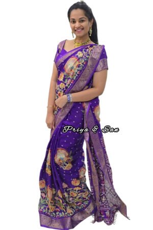 Marshmallow Waist Open Saree Gown