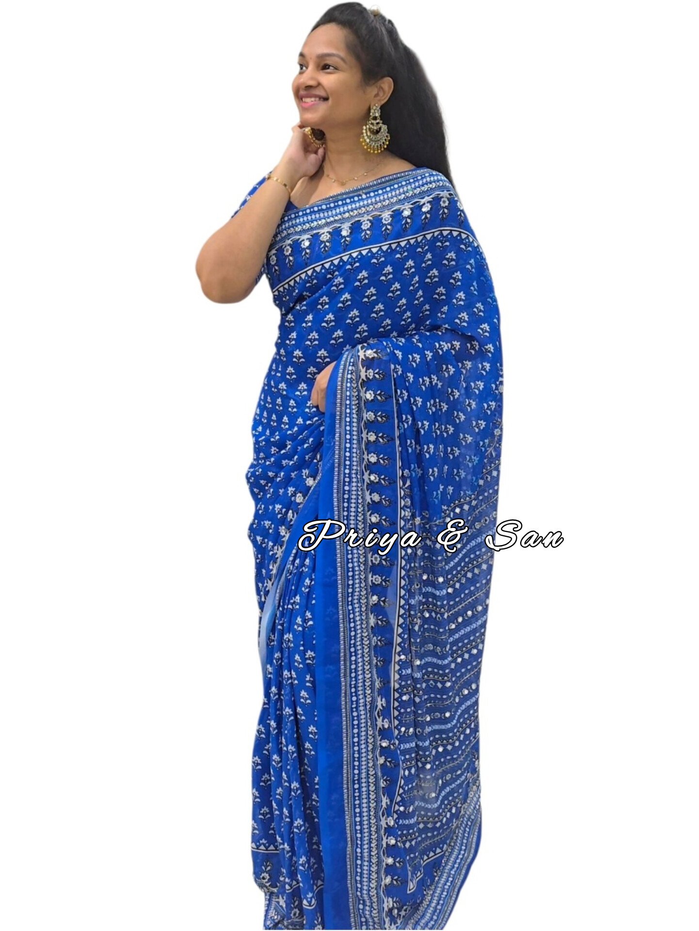 Kareena Viral Waist Open Saree