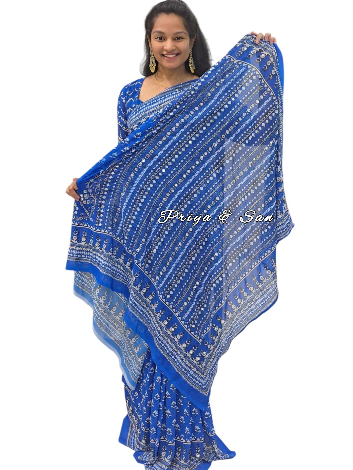 Kareena Viral Waist Open Saree - Image 2