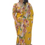 Radha Krishna Royal Waist Open Saree
